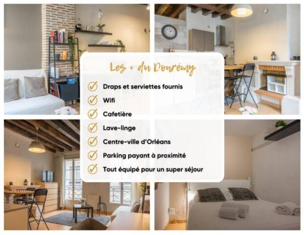 Appartement T2 Donremy à Orléans Extérieur photo